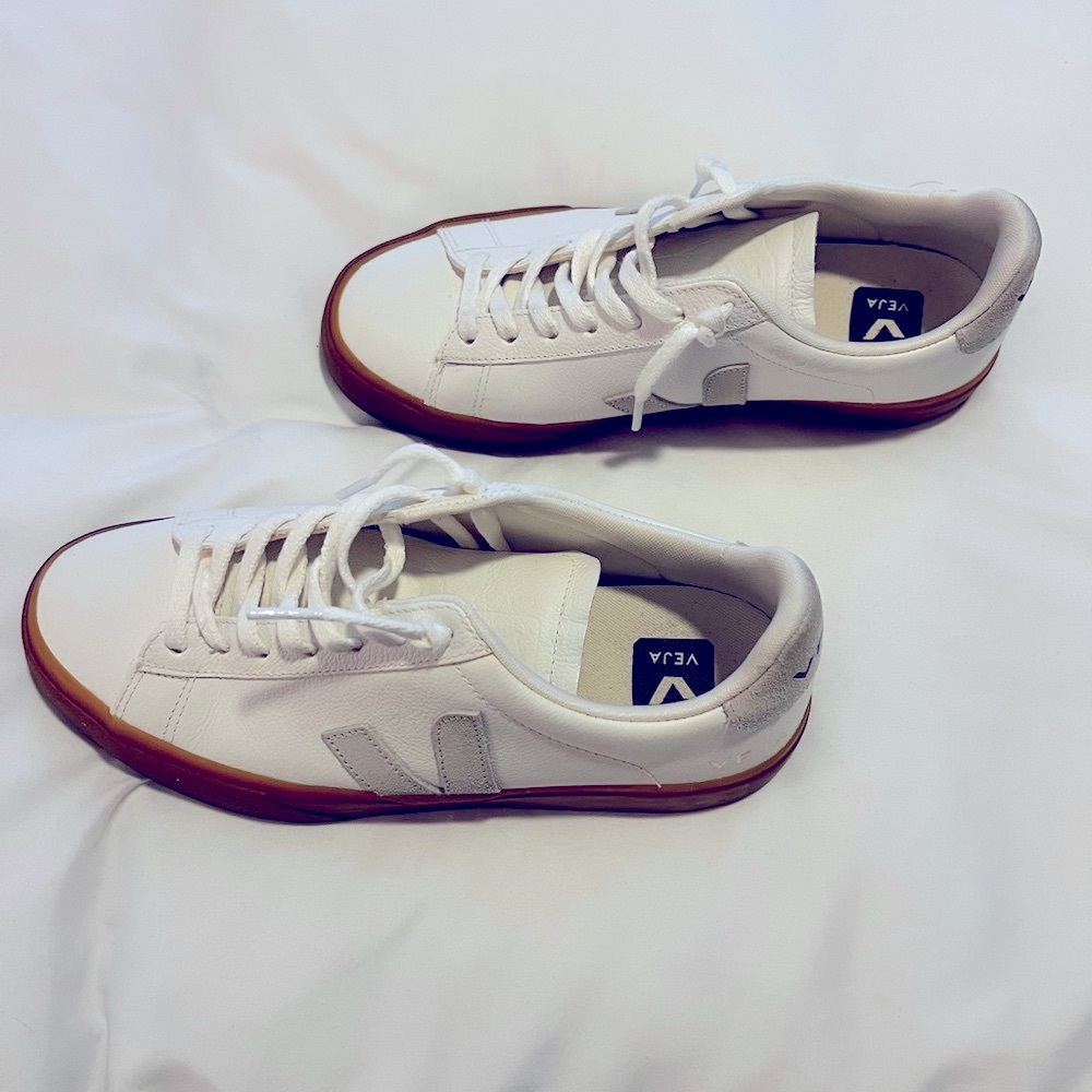Veja women’s Campo Sneakers size 9 with rubber sole